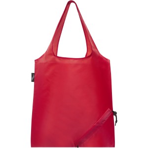 Sabia RPET foldable tote bag, Red (Shopping bags)