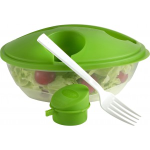 Salatbox 'Dinner' aus Kunststoff, Hellgrn