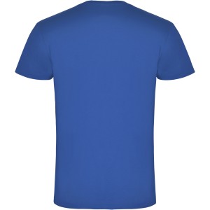 Samoyedo short sleeve men's v-neck t-shirt, Royal (T-shirt, 90-100% cotton)