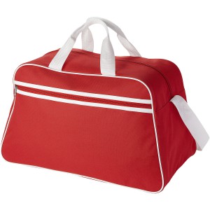 San Jose Sporttasche 30L, rot, weiss