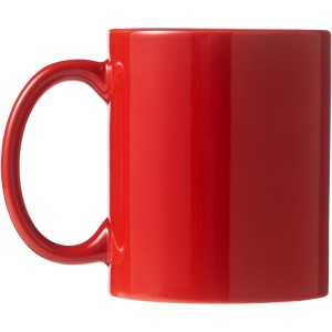 Santos 330 ml ceramic mug, Red (Mugs)