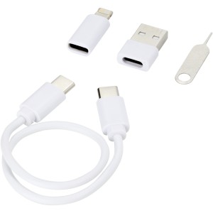 Savvy recycled plastic modular charging cable with phone hol (Eletronics cables, adapters)