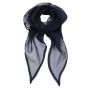 'COLOURS COLLECTION' PLAIN CHIFFON SCARF, Navy