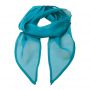 'COLOURS COLLECTION' PLAIN CHIFFON SCARF, Teal