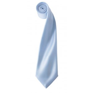 'COLOURS COLLECTION' SATIN TIE, Light Blue (Scarf)