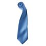 'COLOURS COLLECTION' SATIN TIE, Mid Blue