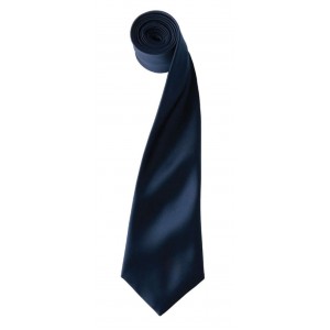 'COLOURS COLLECTION' SATIN TIE, Navy (Scarf)