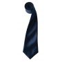 'COLOURS COLLECTION' SATIN TIE, Navy