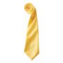'COLOURS COLLECTION' SATIN TIE, Sunflower