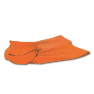 Polyester fleece (200 gr/m2) scarf Maddison, orange (Scarf)