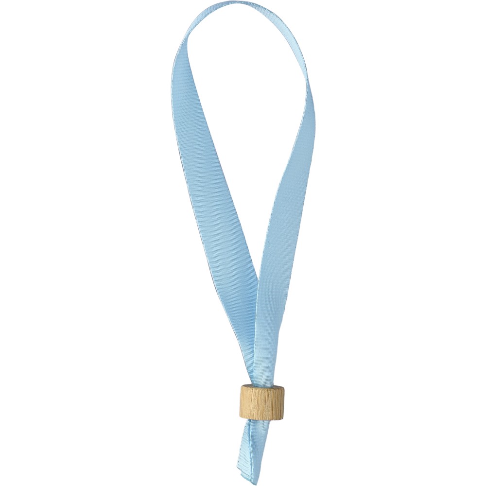rPET (300D) wristcord Tarian, light blue (Schlüsselbänder, Armbänder, Badge-Halter)