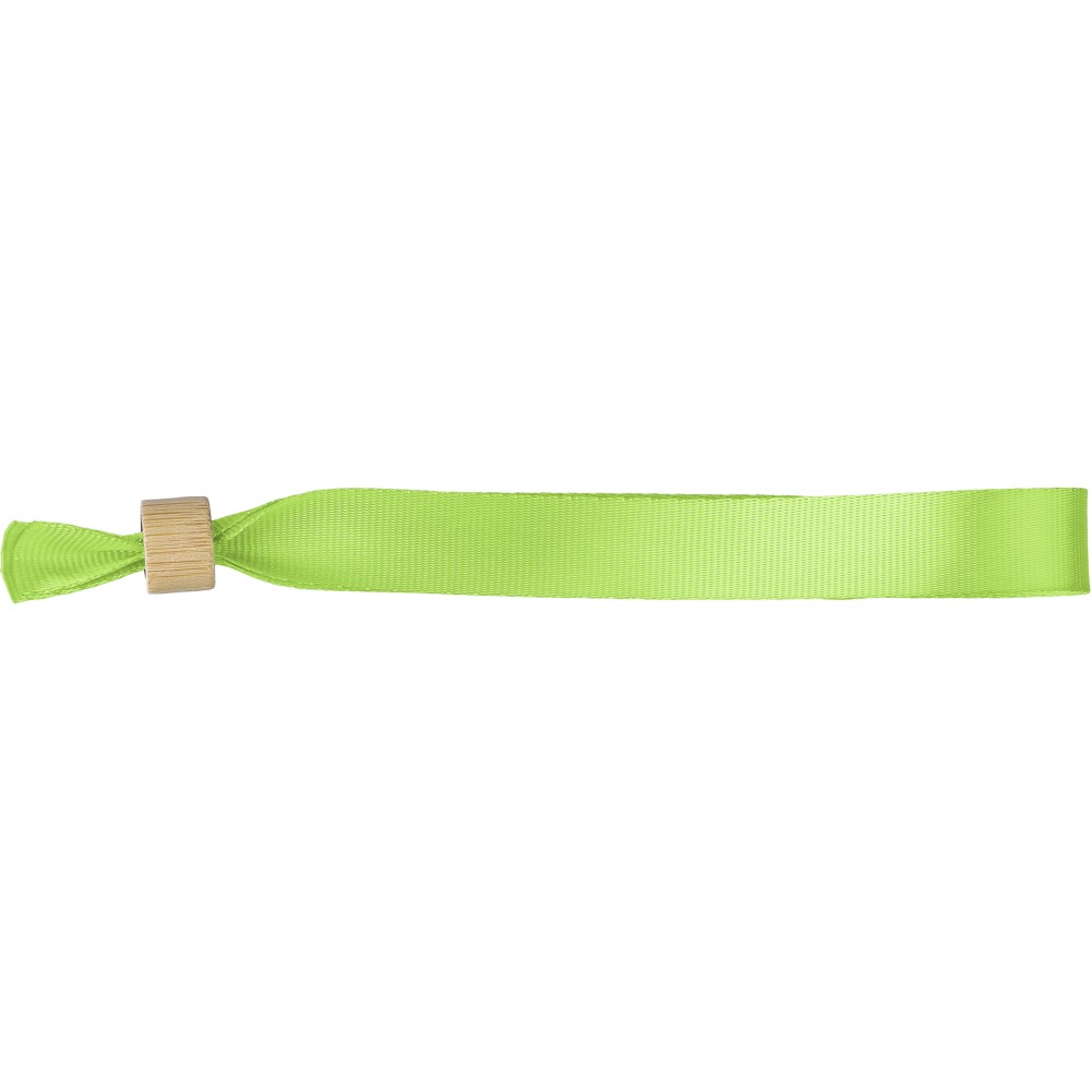 rPET (300D) wristcord Tarian, lime (Schlüsselbänder, Armbänder, Badge-Halter)