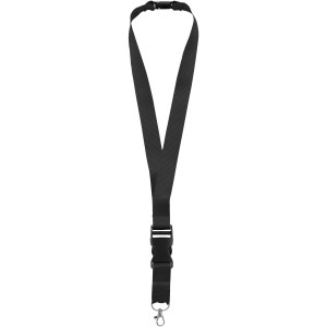 Yogi Lanyard mit Sicherheitsverschluss, schwarz