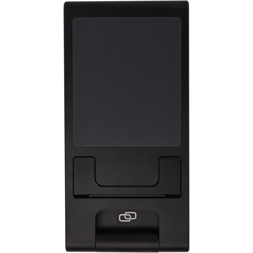 Rise schlanker Aluminium Smartphone Ständer, schwarz (Schreibtischgarnituren)