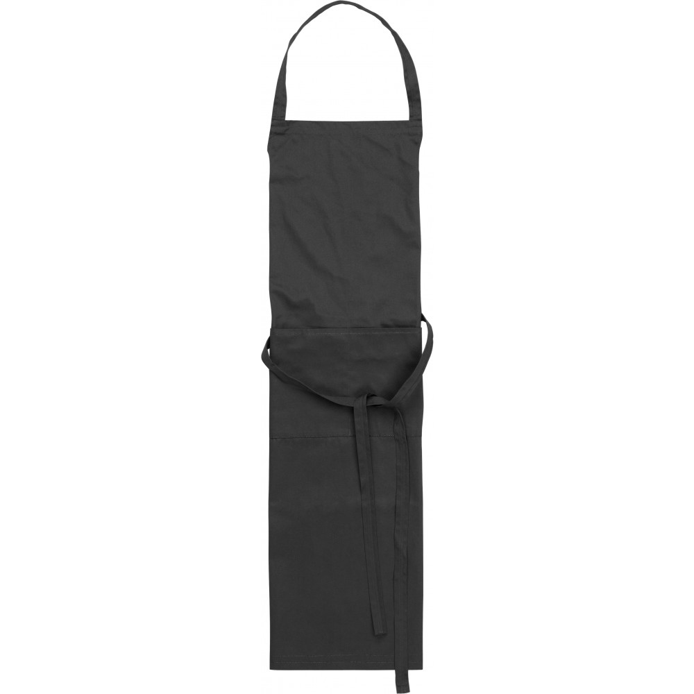 Küchenschürze aus Polyester/Baumwolle Luke, Schwarz (Schürze)
