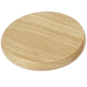 Scroll Holzuntersetzer mit Flaschenffner, natur