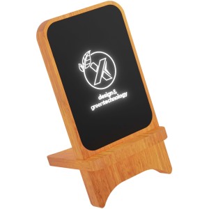 SCX.design W16 10W light-up wireless wooden stand, Wood <font size=1>[ENG]</font>