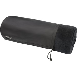 Lily GRS zertifizierte, RPET Decke aus Coral Fleece, schwarz