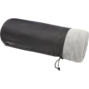 Lily GRS zertifizierte, RPET Decke aus Coral Fleece, grau