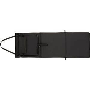 Serene beach lounger, Solid black (Strandartikel)