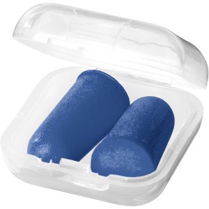 Serenity earplugs with travel case, Royal blue (Travel items)