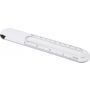 Ruler (10cm/ 4 inches) with a loupe, white