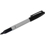 Sharpie<sup>®</sup> Fine Point marker, Solid black, White (10778990)