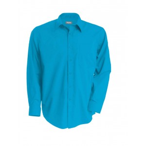 JOFREY > LONG-SLEEVED SHIRT, Bright Turquoise (shirt)