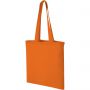 Carolina 100 g/m2 cotton tote bag, Orange