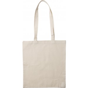 Cotton (135 gr/m2) shopping bag Zenzi, khaki (cotton bag)