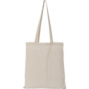 Cotton (135 gr/m2) shopping bag Zenzi, khaki (cotton bag)