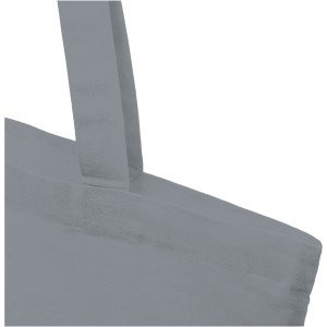 Madras 140 g/m2 cotton tote bag, Grey (cotton bag)