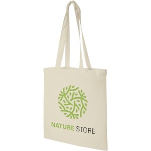 Madras 140 g/m2 cotton tote bag, Natural (cotton bag)