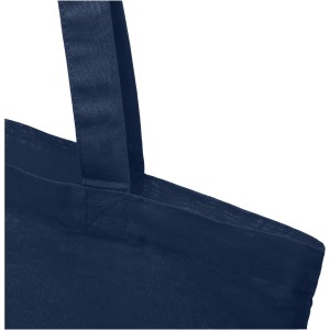 Madras 140 g/m2 cotton tote bag, Navy (cotton bag)