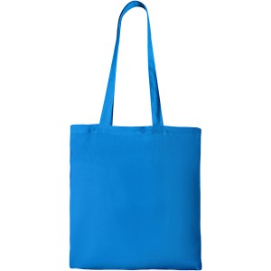 Madras 140 g/m2 cotton tote bag, Process Blue (cotton bag)