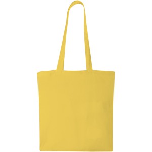 Madras 140 g/m2 cotton tote bag, Yellow (cotton bag)