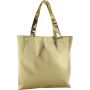 Nonwoven (80 gr/m2) laminated shopping bag Johnathan, gold