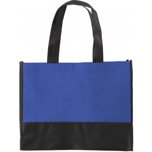 Nonwoven (80 gr/m2) shopping bag Brenda, cobalt blue (Shopping bags)