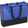 Nonwoven (80 gr/m2) shopping bag Brenda, cobalt blue