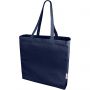Odessa 220 g/m2 recycled tote bag, Navy
