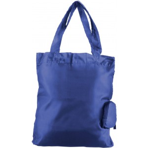 Polyester (190T) shopping bag Miley, blue (Shopping bags)