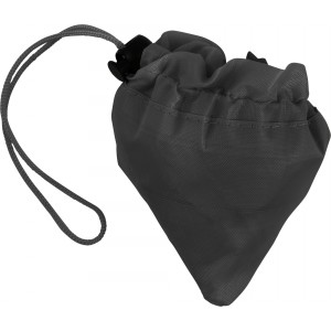 Polyester (210D) shopping bag Billie, black (Shopping bags)