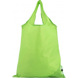Polyester (210D) shopping bag Billie, lime (Shopping bags)