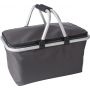 Polyester (320-330 gr/m2) shopping basket. Cassian, grey