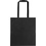 RPET nonwoven (70 gr/m2) shopping bag Ryder, black