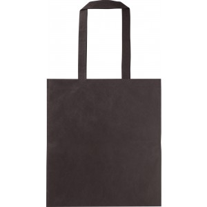 RPET nonwoven (70 gr/m2) shopping bag Ryder, brown (Shopping bags)
