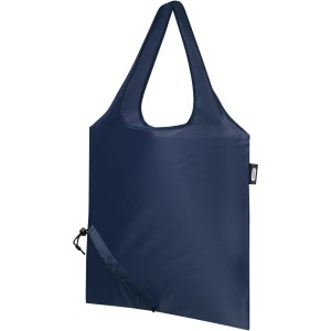 Sabia RPET foldable tote bag, Navy (Shopping bags)