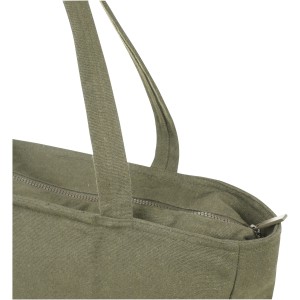 Weekender 500 g/m2 recycled tote bag, Green (Shopping bags)