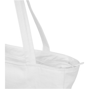 Weekender 500 g/m2 recycled tote bag, White (Shopping bags)