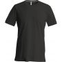 SHORT-SLEEVED CREW NECK T-SHIRT, Black